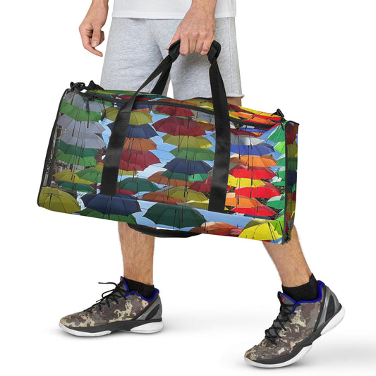 Colorful Umbrella Duffle bag