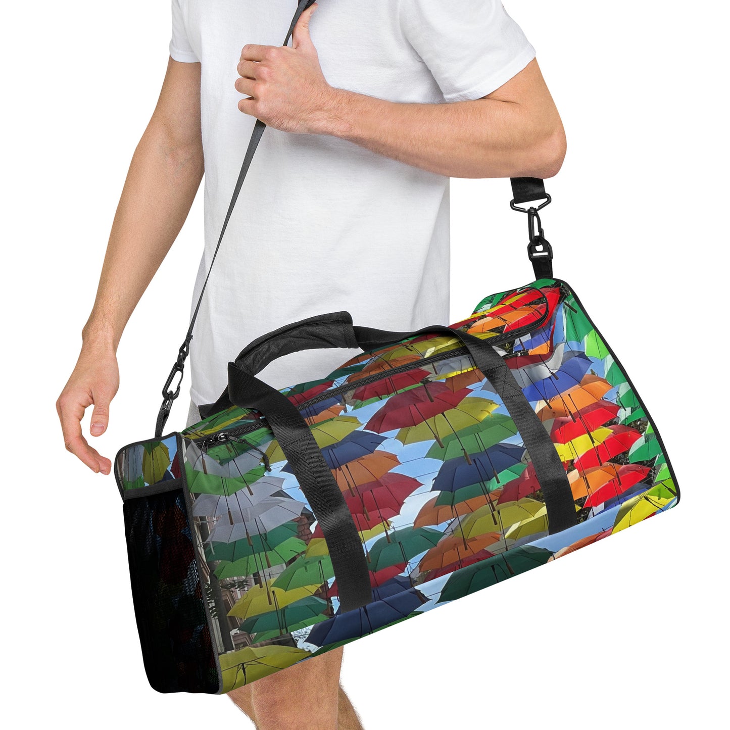 Colorful Umbrella Duffle bag