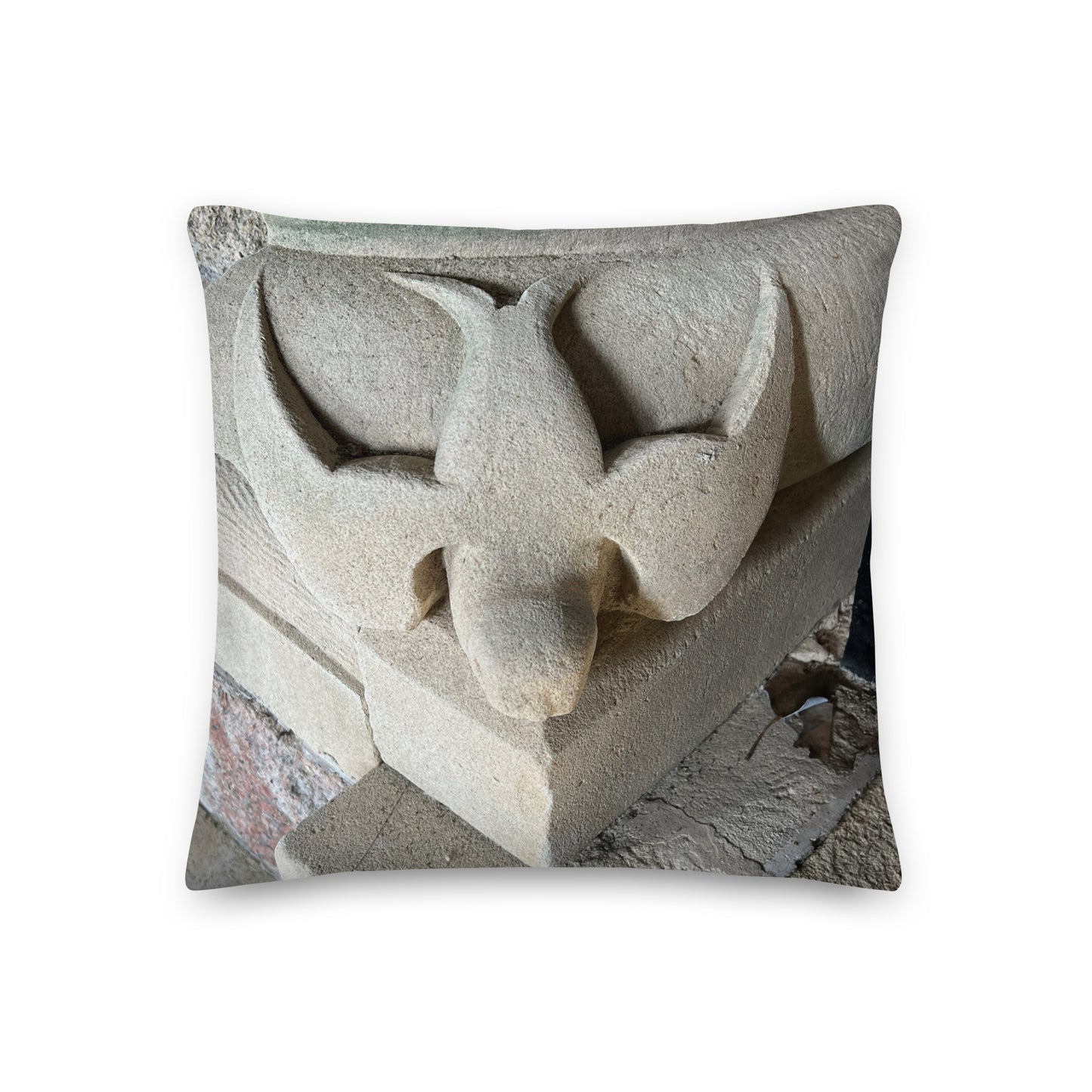 Owl with Purple Background Premium Pillow - Scotland Collection
