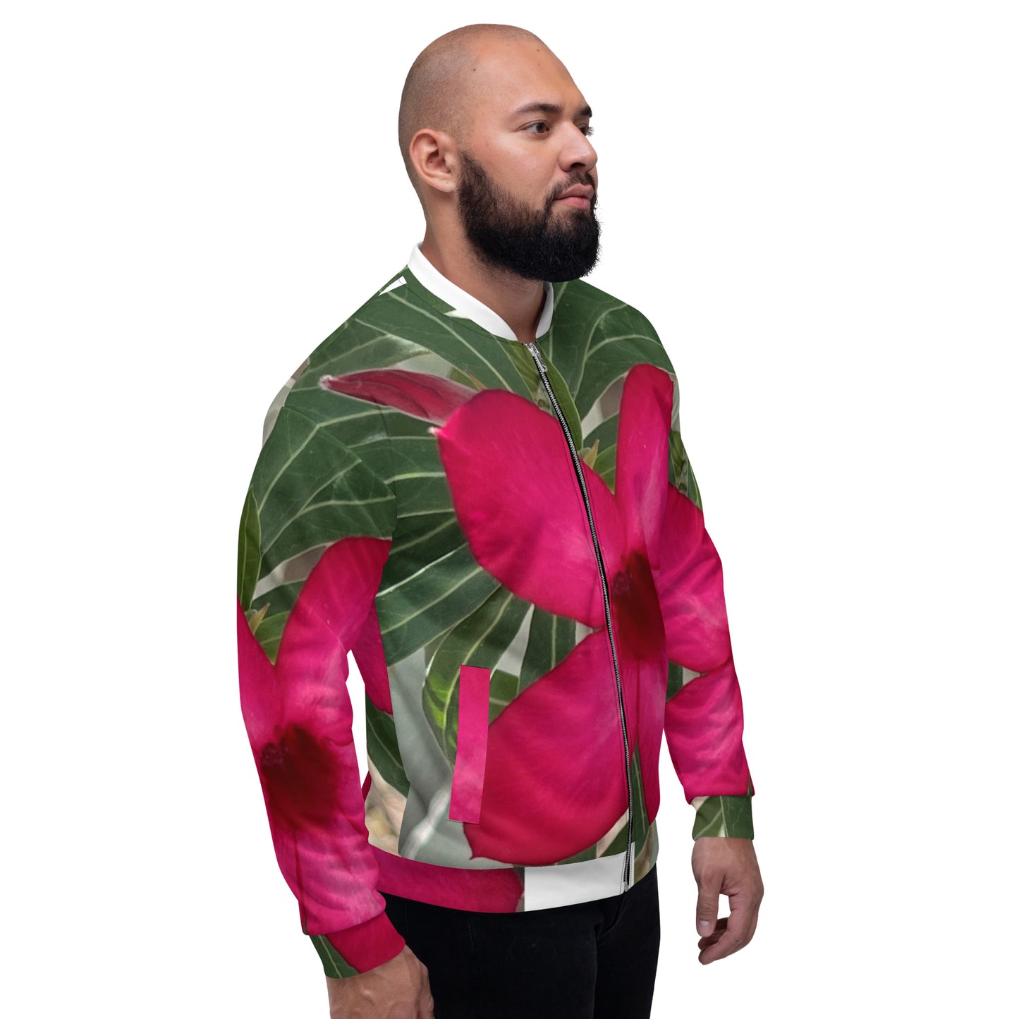 Floral Unisex Bomber Jacket