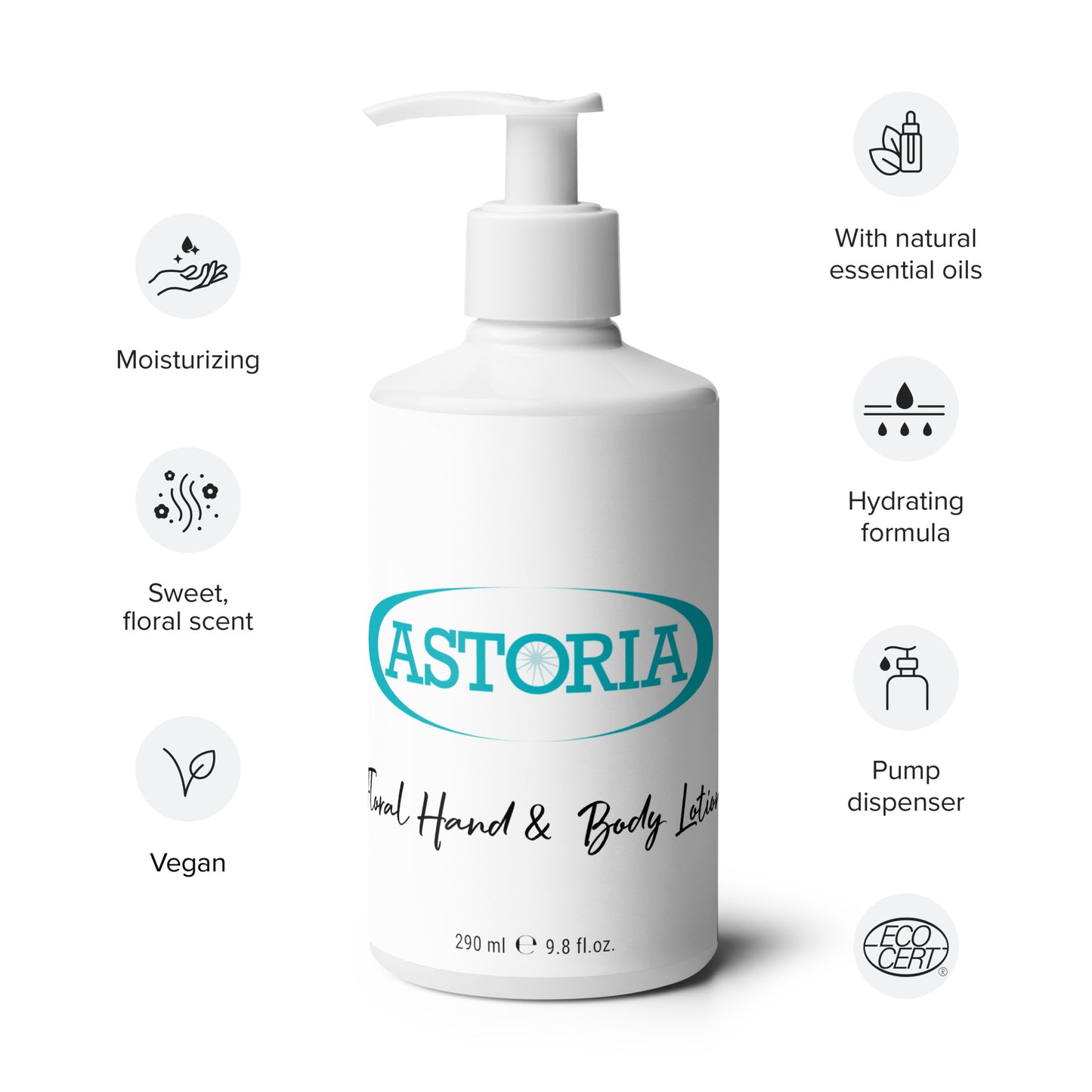 Floral hand & body lotion