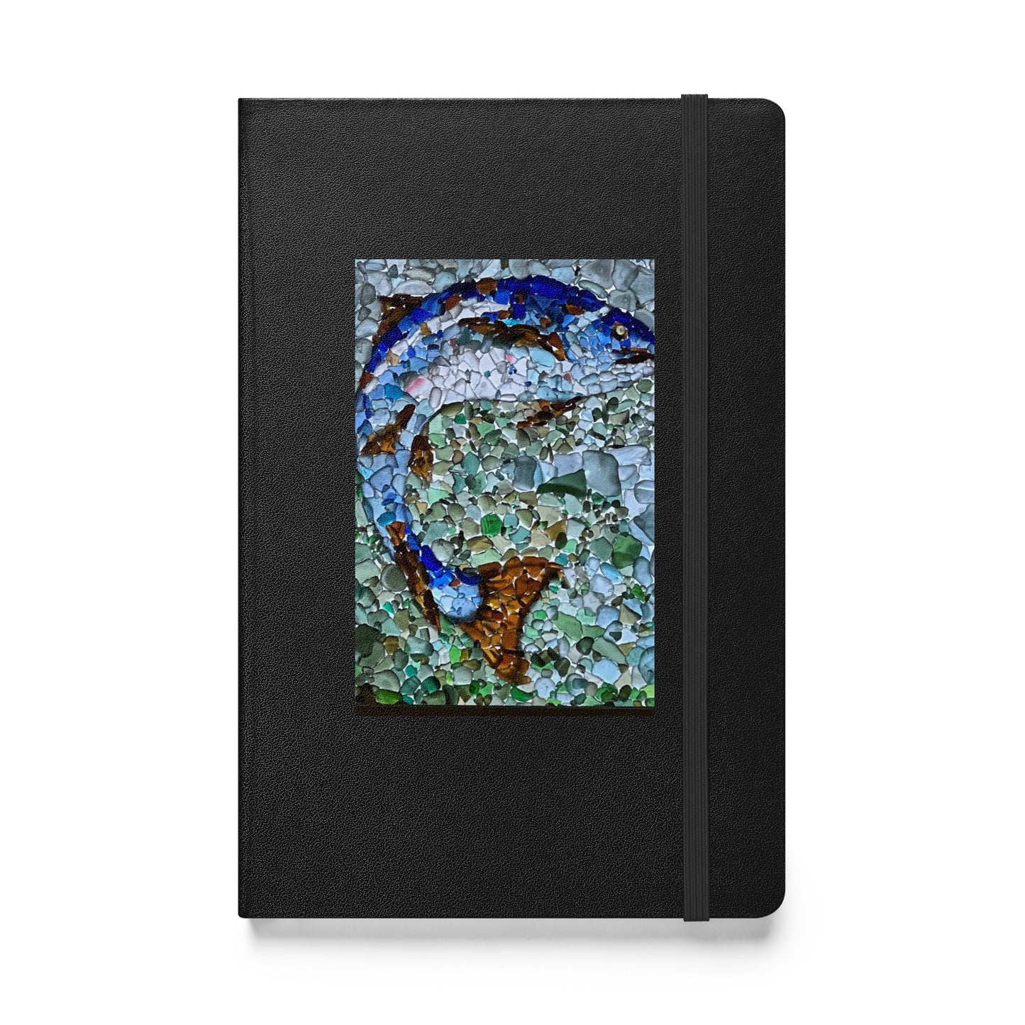 Fish Glass Art Hardcover bound notebook - Scotland Collection