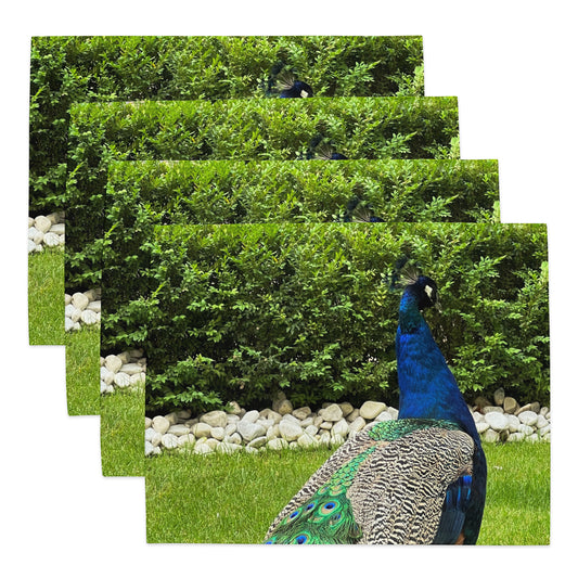 Peacock Placemat Set